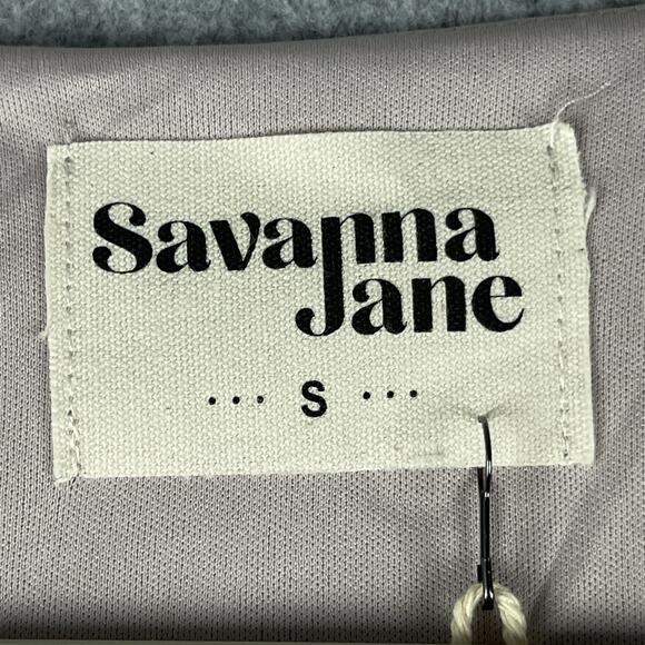 Savanna Jane Tiered Maxi Dress Womens Small Floral Embroidery Cottage Boho NEW - Picture 13 of 16